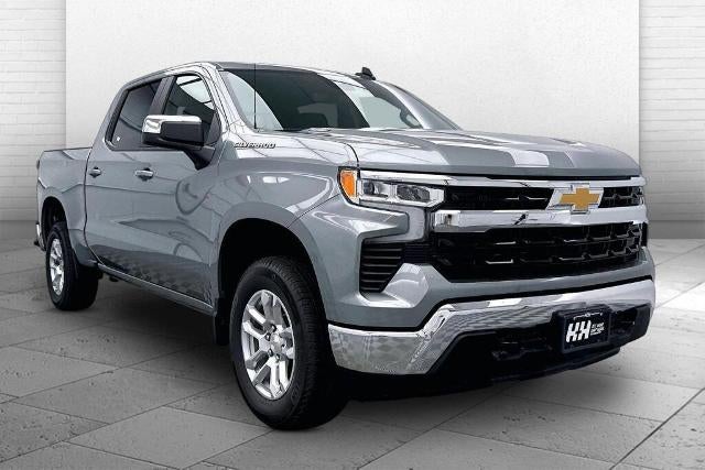 2026 Chevrolet Silverado 1500 LT (2FL) in Sterling Gray Metallic — front three-quarter view