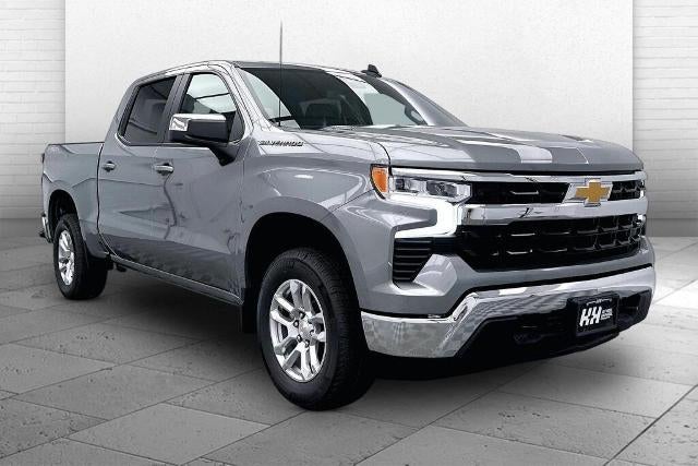 2026 Chevrolet Silverado 1500 LT (2FL) in Sterling Gray Metallic — front three-quarter view