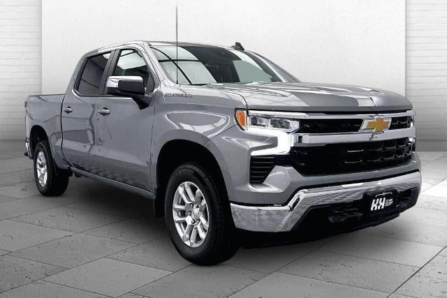 2026 Chevrolet Silverado 1500 LT (2FL) in Sterling Gray Metallic — front three-quarter view