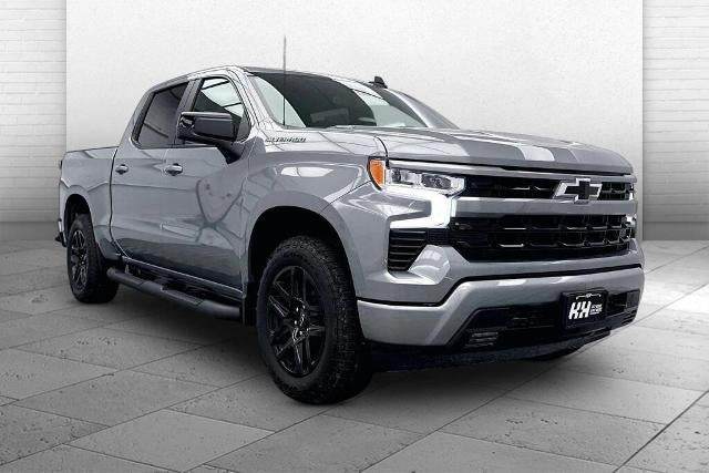2026 Chevrolet Silverado 1500 RST in Sterling Gray Metallic — front three-quarter view