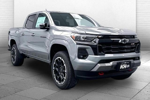 2026 Chevrolet Colorado Z71 in Sterling Gray Metallic — front three-quarter view