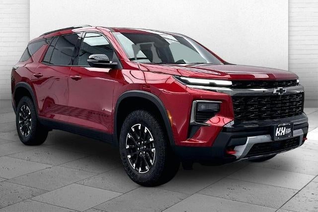 2026 Chevrolet Traverse Z71 in Radiant Red Tintcoat — front three-quarter view