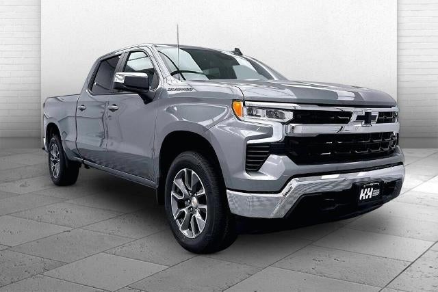 2026 Chevrolet Silverado 1500 LT in Sterling Gray Metallic — front three-quarter view