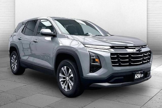 2026 Chevrolet Equinox LT in Sterling Gray Metallic — front three-quarter view