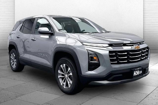 2027 Chevrolet Equinox LT in Sterling Gray Metallic — front three-quarter view