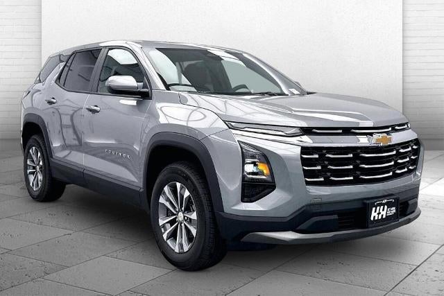 2026 Chevrolet Equinox LT in Sterling Gray Metallic — front three-quarter view