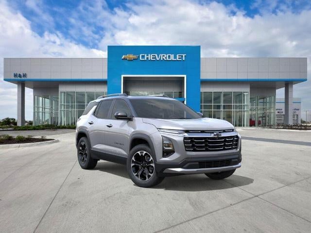 2027 Chevrolet Equinox AWD LT in Sterling Gray Metallic — front three-quarter view