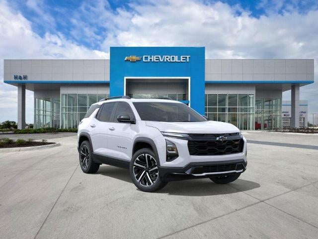 2027 Chevrolet Equinox AWD RS in Polar White Tricoat — front three-quarter view