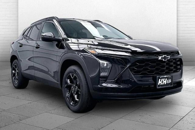 2026 Chevrolet Trax LT in Mosaic Black Metallic — front three-quarter view