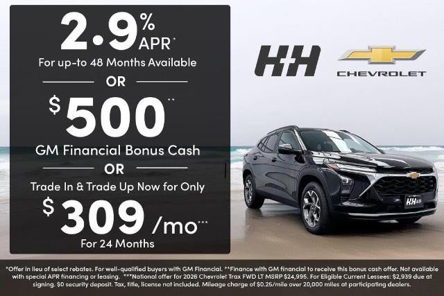 2026 Chevrolet Trax — side profile view