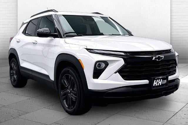 2026 Chevrolet Trailblazer LT in Summit White — front three-quarter view